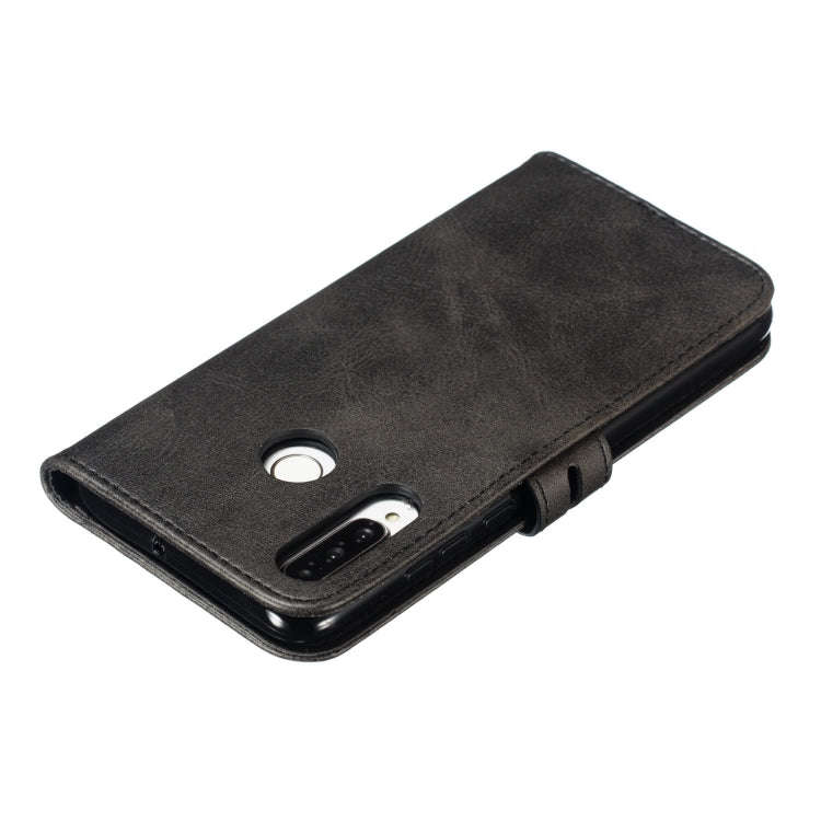 Leather Protective Case For Huawei P30 Lite(Black)