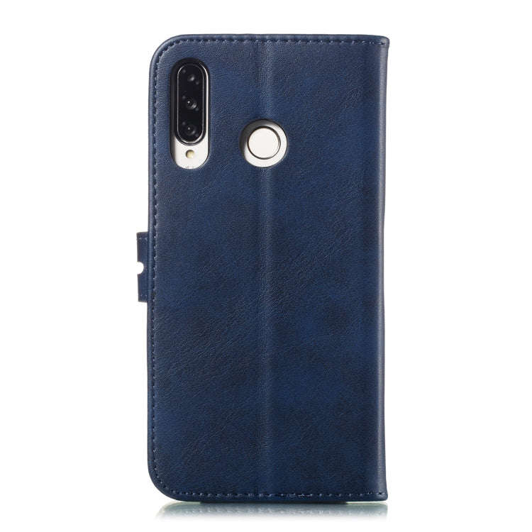 Leather Protective Case For Huawei P30 Lite(Blue)