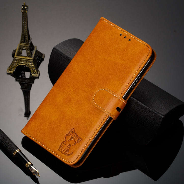 Leather Protective Case For Huawei P30 Lite(Yellow)