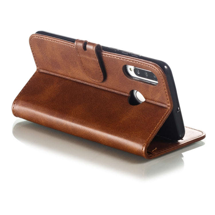 Leather Protective Case For Huawei P30 Lite(Brown)