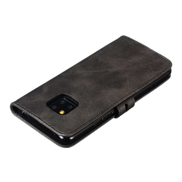 Leather Protective Case For Huawei Mate 20 Pro(Black)