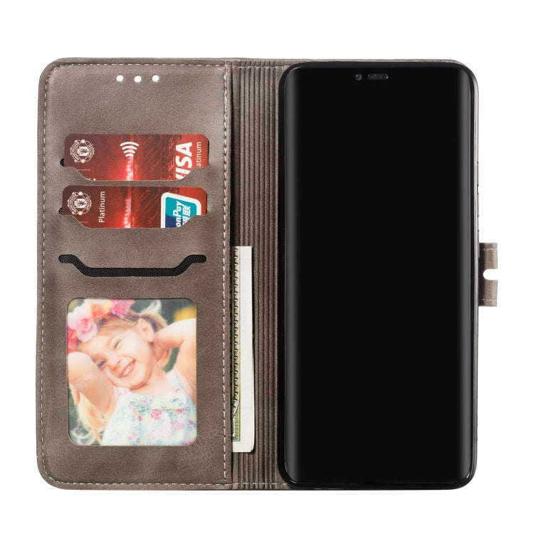 Leather Protective Case For Huawei Mate 20 Pro(Gray)
