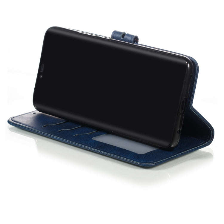 Leather Protective Case For Huawei Mate 20 Pro(Blue)