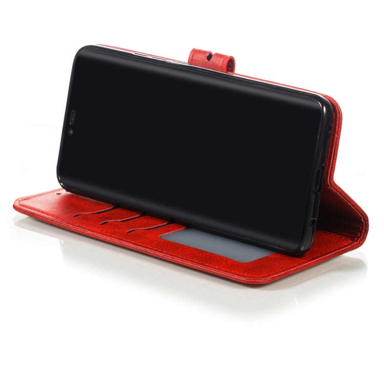 Leather Protective Case For Huawei Mate 20 Pro(Red)