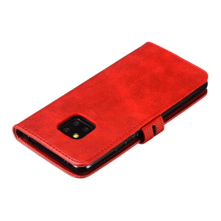 Leather Protective Case For Huawei Mate 20 Pro(Red)