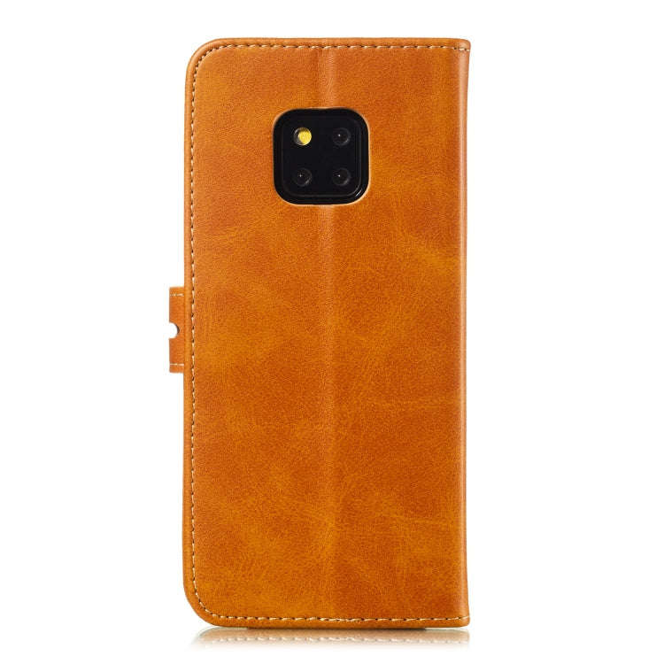 Leather Protective Case For Huawei Mate 20 Pro(Yellow)