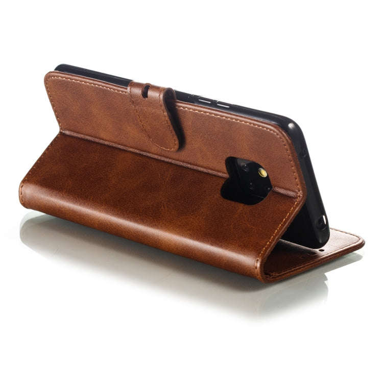 Leather Protective Case For Huawei Mate 20 Pro(Brown)