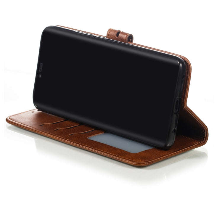 Leather Protective Case For Huawei Mate 20 Pro(Brown)