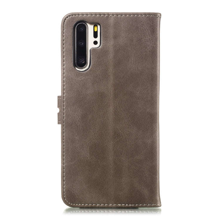 Leather Protective Case For Huawei P30 Pro(Gray)