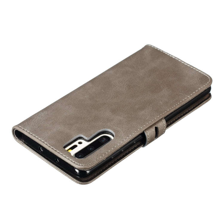 Leather Protective Case For Huawei P30 Pro(Gray)