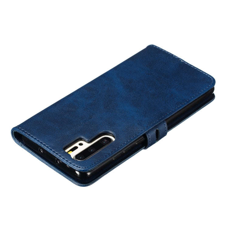 Leather Protective Case For Huawei P30 Pro(Blue)