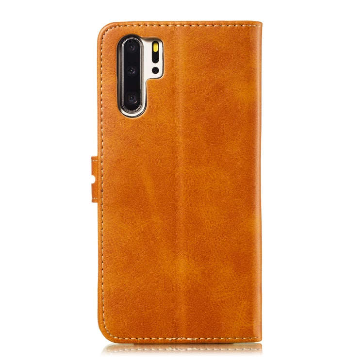 Leather Protective Case For Huawei P30 Pro(Yellow)