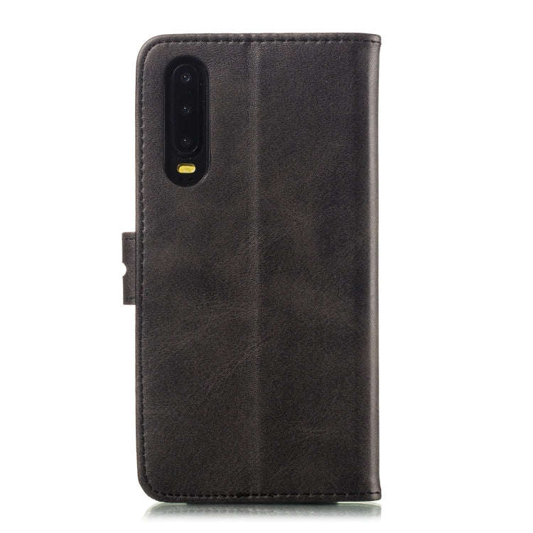 Leather Protective Case For Huawei P30(Black)