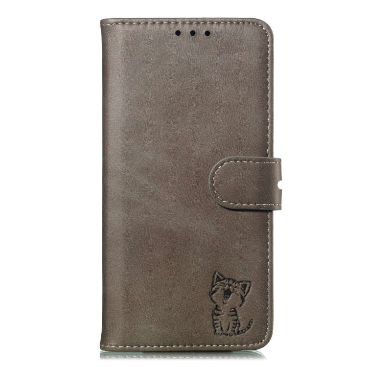 Leather Protective Case For Huawei P30(Gray)