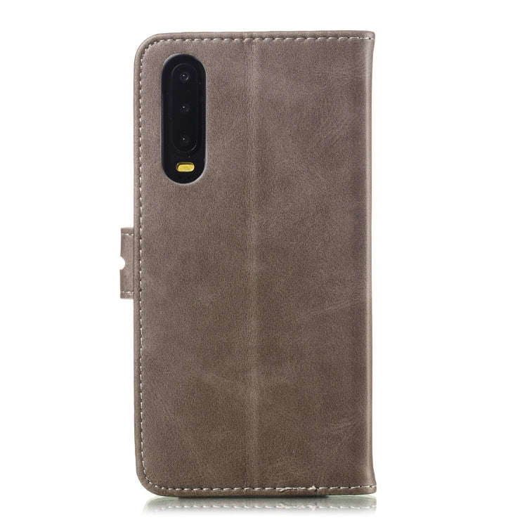 Leather Protective Case For Huawei P30(Gray)
