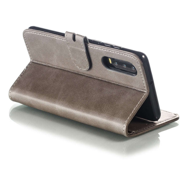 Leather Protective Case For Huawei P30(Gray)