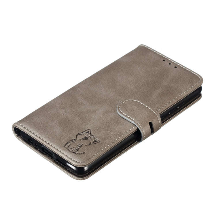 Leather Protective Case For Huawei P30(Gray)