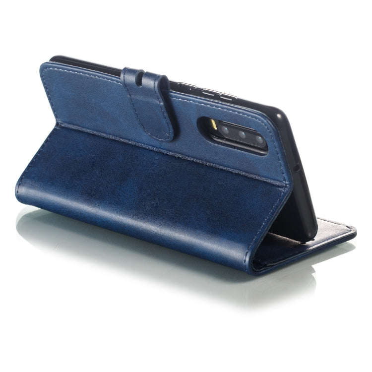 Leather Protective Case For Huawei P30(Blue)