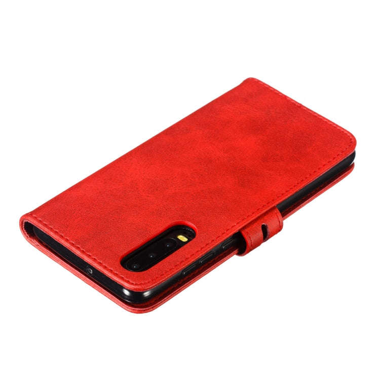 Leather Protective Case For Huawei P30(Red)