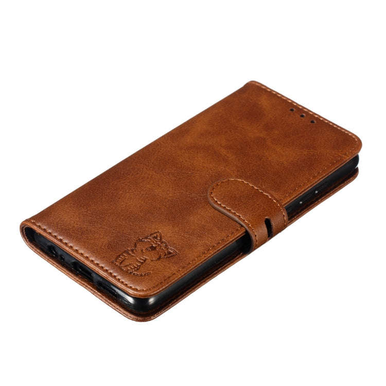 Leather Protective Case For Huawei P30(Brown)