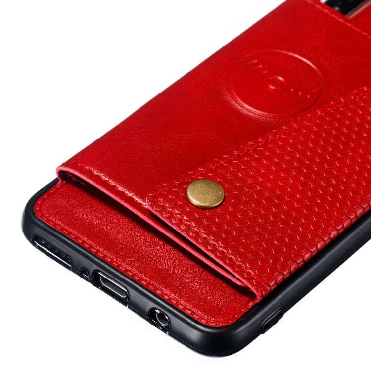 Leather Protective Case For Huawei P30 Lite(Red)