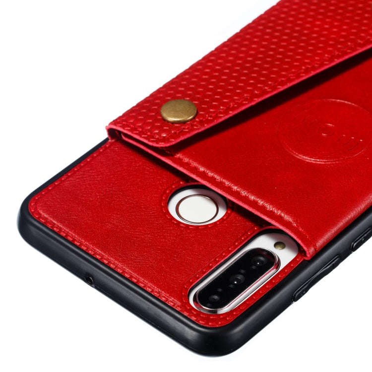Leather Protective Case For Huawei P30 Lite(Red)