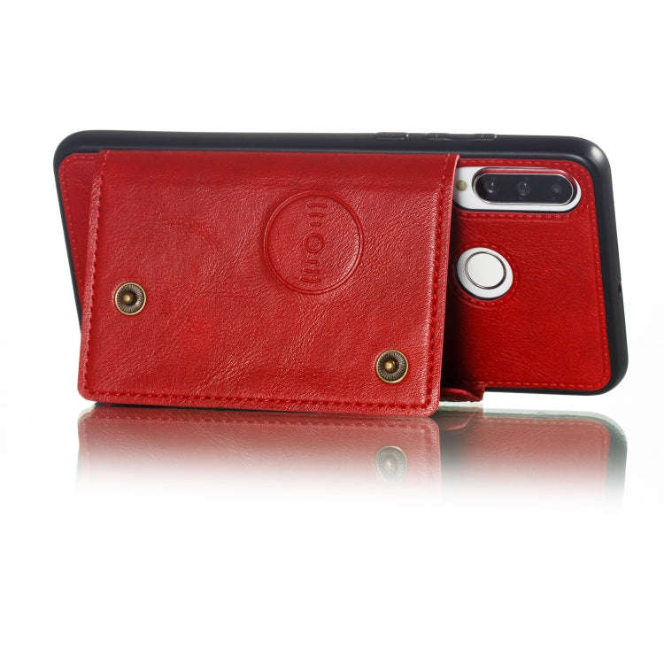 Leather Protective Case For Huawei P30 Lite(Red)
