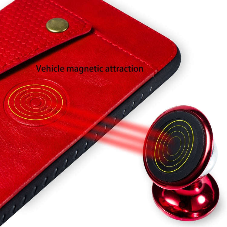 Leather Protective Case For Huawei P30 Lite(Red)