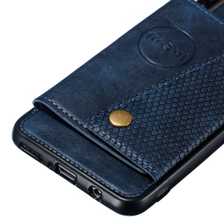 Leather Protective Case For Huawei P30 Lite(Blue)