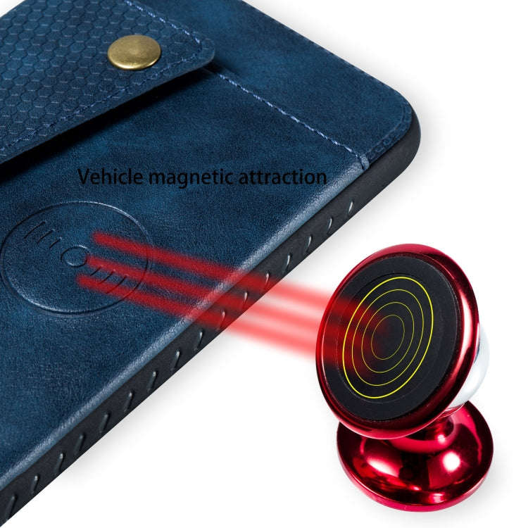 Leather Protective Case For Huawei P30 Lite(Blue)