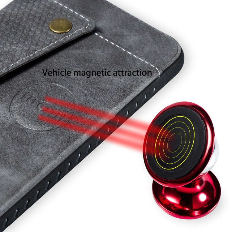 Leather Protective Case For Huawei P30 Lite(Gray)