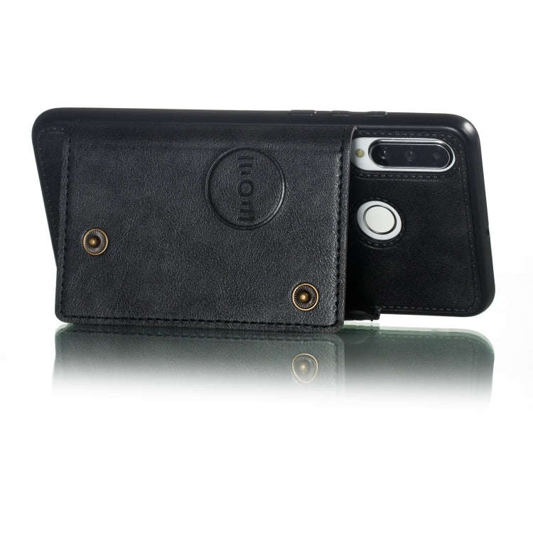 Leather Protective Case For Huawei P30 Lite(Black)