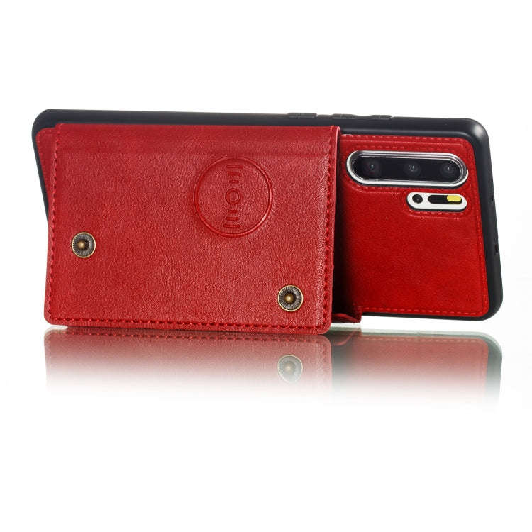Leather Protective Case For Huawei P30 Pro(Red)