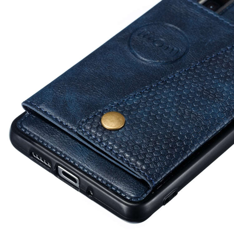 Leather Protective Case For Huawei P30 Pro(Blue)