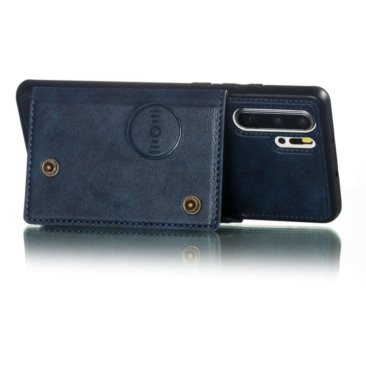 Leather Protective Case For Huawei P30 Pro(Blue)