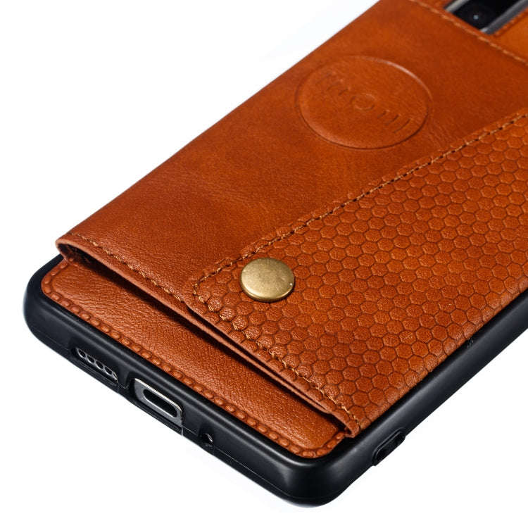 Leather Protective Case For Huawei P30 Pro(Brown)