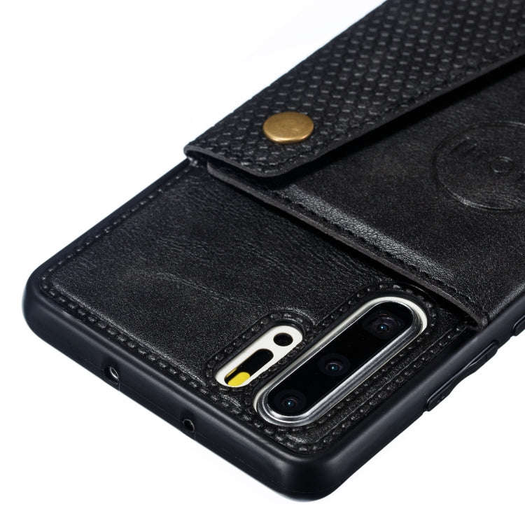 Leather Protective Case For Huawei P30 Pro(Black)
