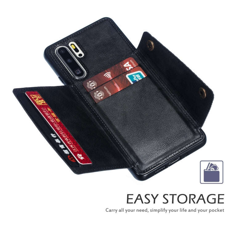 Leather Protective Case For Huawei P30 Pro(Black)