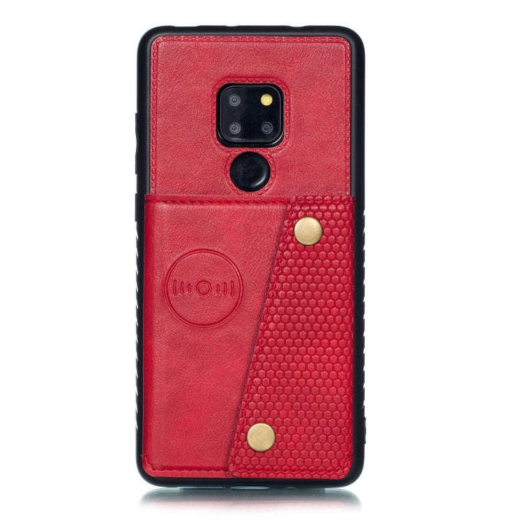 Leather Protective Case For Huawei Mate 20(Red)