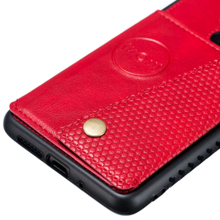 Leather Protective Case For Huawei Mate 20(Red)