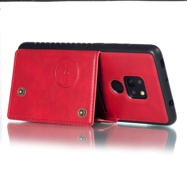 Leather Protective Case For Huawei Mate 20(Red)