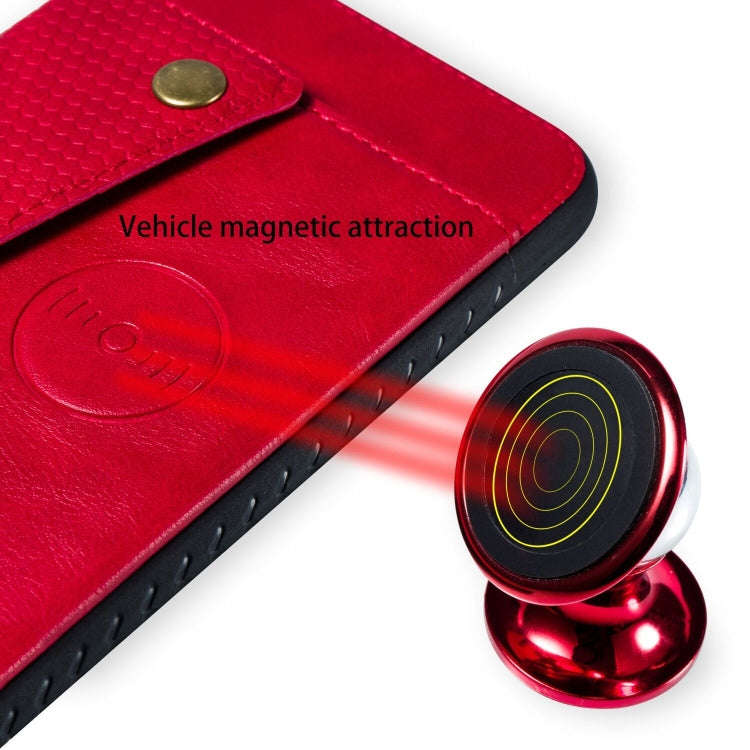 Leather Protective Case For Huawei Mate 20(Red)