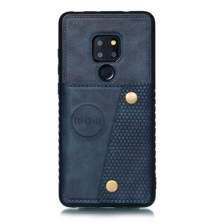 Leather Protective Case For Huawei Mate 20(Blue)