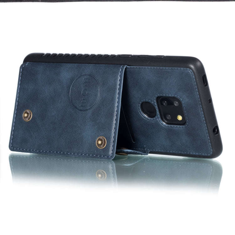 Leather Protective Case For Huawei Mate 20(Blue)