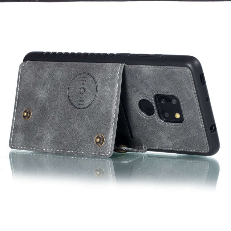 Leather Protective Case For Huawei Mate 20(Gray)