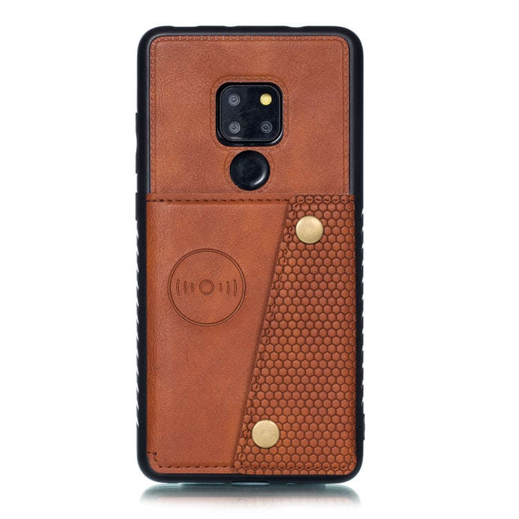 Leather Protective Case For Huawei Mate 20(Brown)