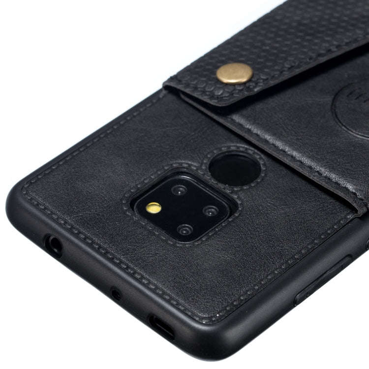 Leather Protective Case For Huawei Mate 20(Black)