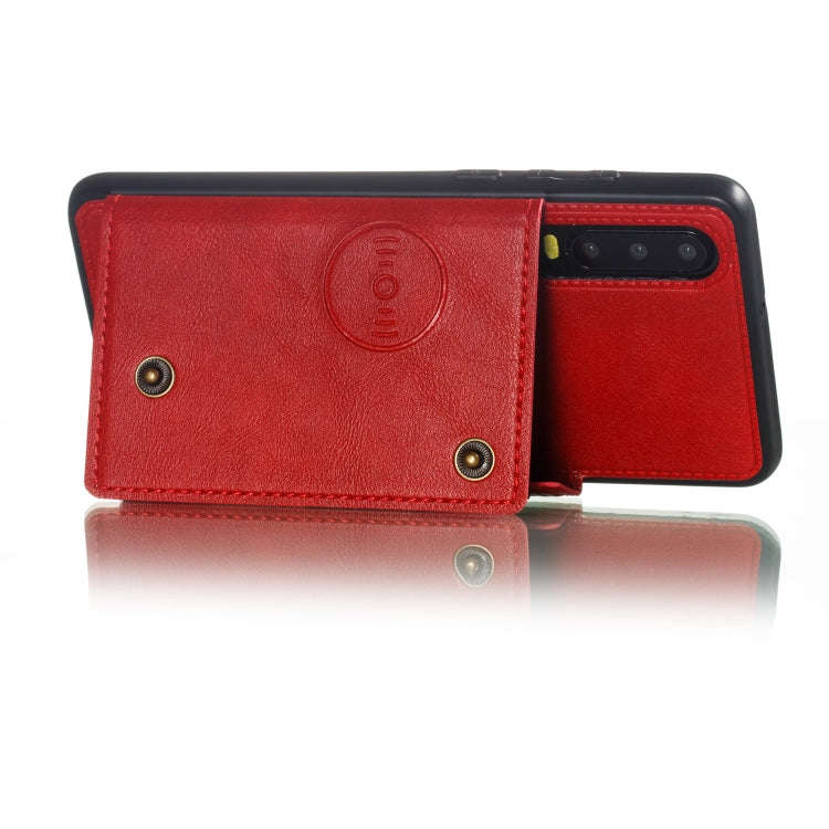 Leather Protective Case For Huawei P30(Red)