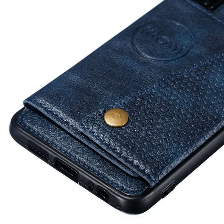 Leather Protective Case For Huawei P30(Blue)