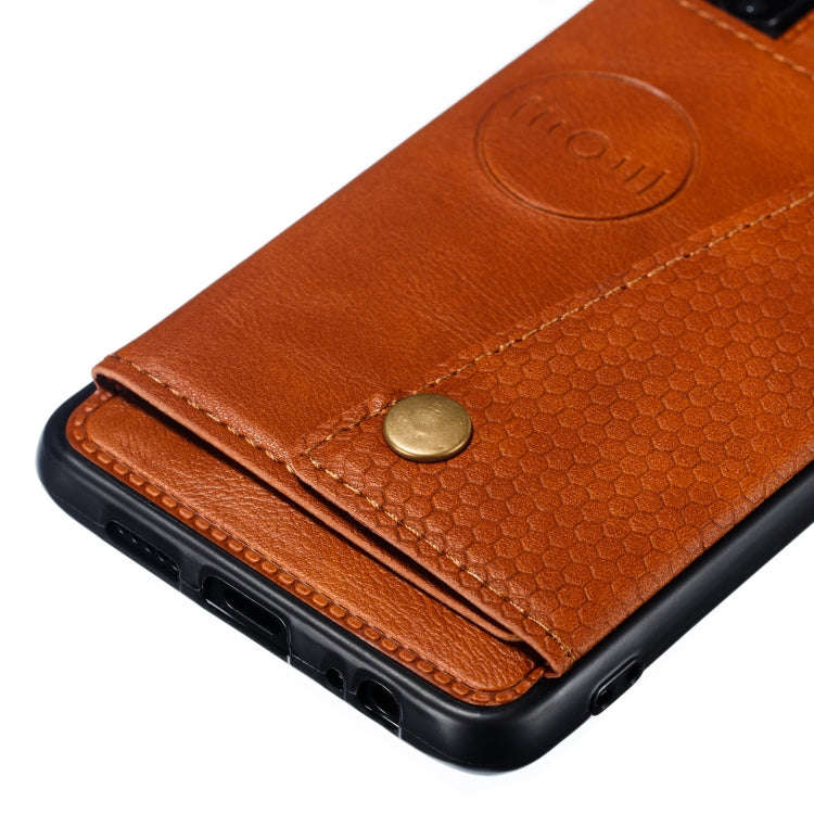 Leather Protective Case For Huawei P30(Brown)